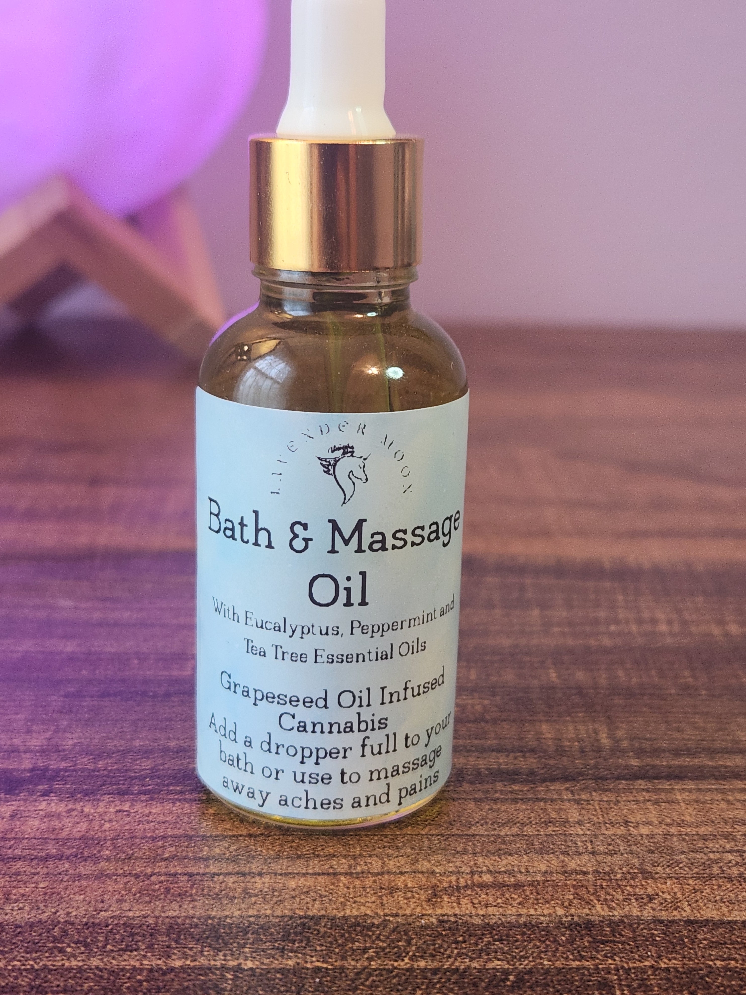 Peppermint Eucalyptus CBD Bath Oil